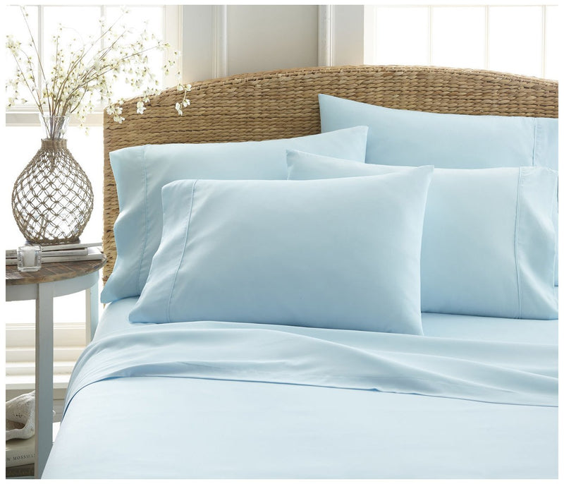 Becky Cameron 6 Piece Sheet Set California King, Aqua