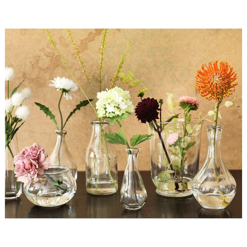 VILJESTARK Vase, Clear glass17 cm (6 ¾ ")(Pack of 2)