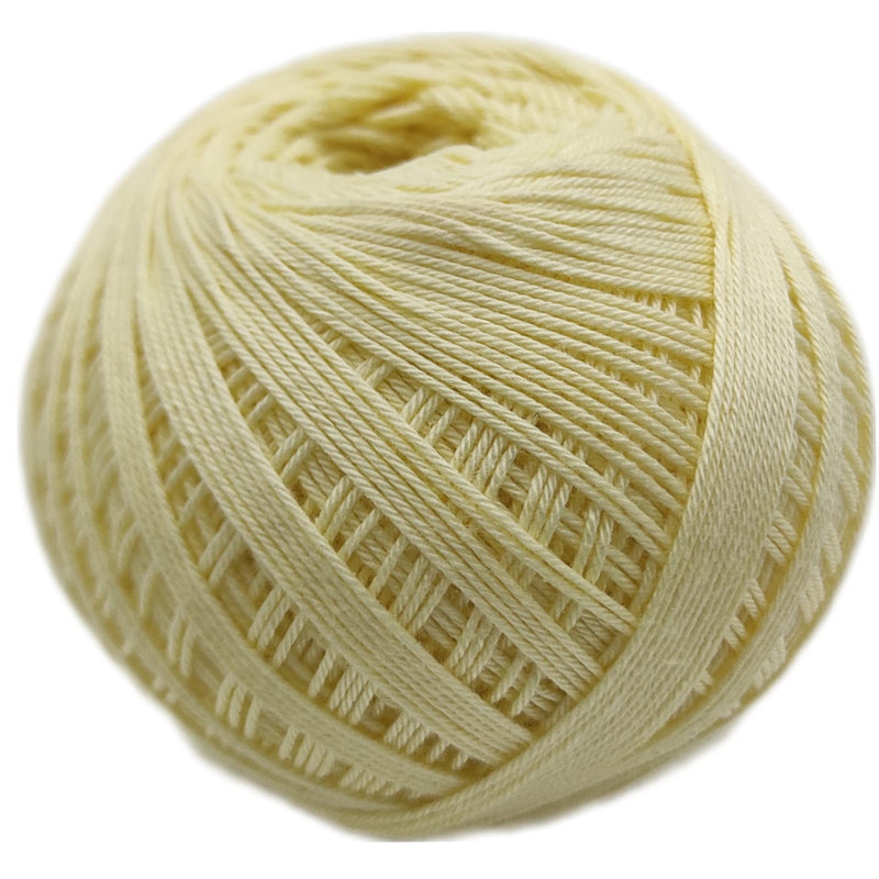 Crochet Now | Dezire Cotton Premium |100% Soft Cotton Yarn 4 Ply (100 Grams Balls) Goes with 3.00 mm Hook for Crochet/Knitting (Icing Cream)