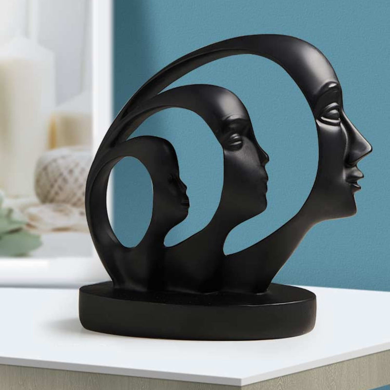 Mariner's Creation Premium Home Decor showpiece- Modern Art Man face showpiece for Living Room | Home Decor Items | House Warming Gift 30x15x27.5cm