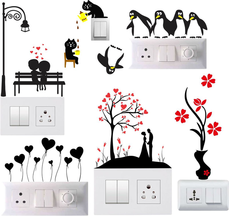 Decals Sticker Vinyl Wall Sticker (13.77 x 13.77 x 0.39 inches)