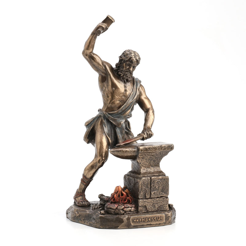 Veronese Design Hephaestus Greek God of Fire and Forge Bronze Finished Statue