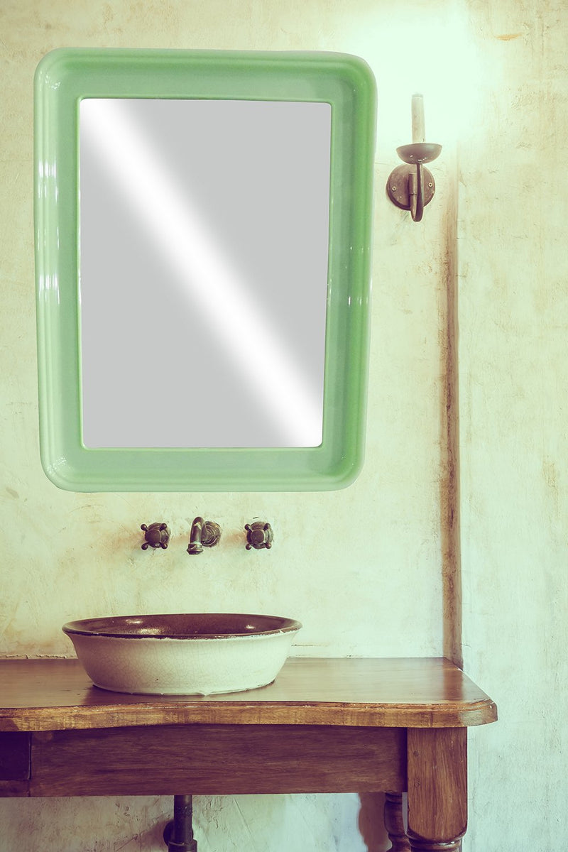 Confidence Wall Mirror (Green)