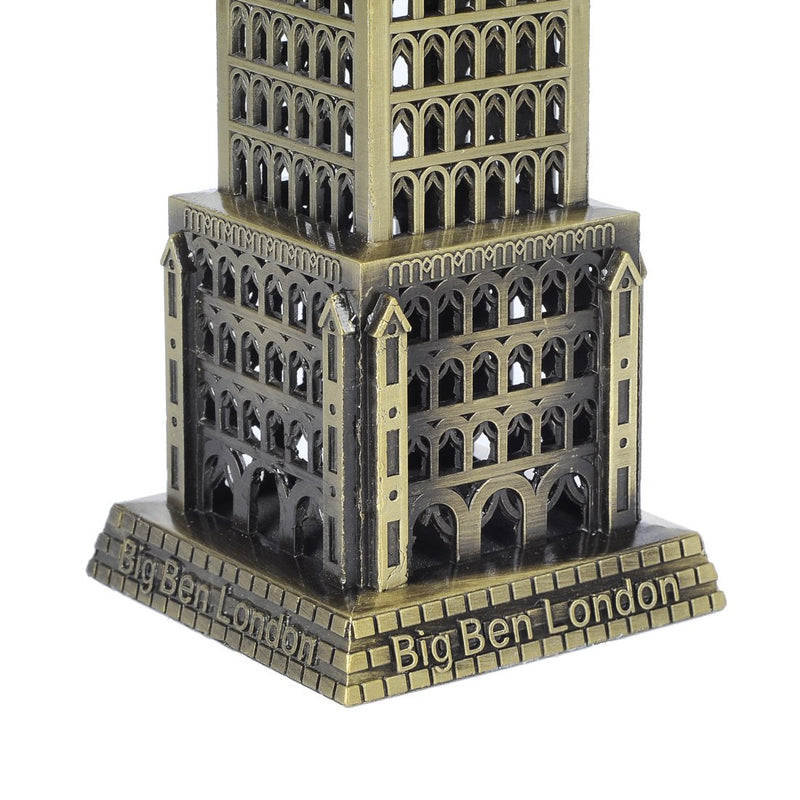 Zovie Big Ben Statue London Landmarks Glorious Home Decoration Make of Pure Copper (Real Clock Big Ben Bronze)