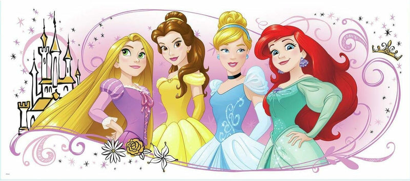 GADGETS WRAP Disney Princess Friendship Adventures Peel and Stick Giant Wall Decal