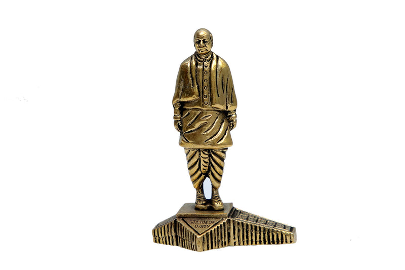 Bharat Haat Kalarambh Sardar Patel Statue of Unity Model Brass Handicraft Art BH07071