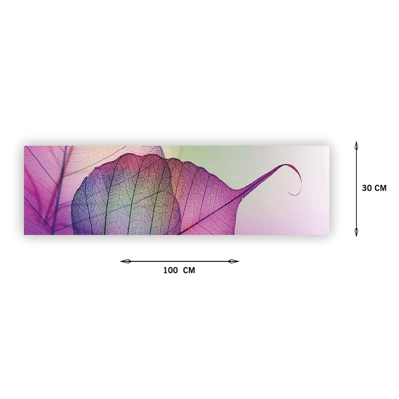 VVWV Pink Leaf Graphic Full Wrapped Creative AC Sticker Air Conditioner Skin Decal for Home Living Office Multicoloured Vinyl Printed Standard SizeL X H 100 X 30 CMS