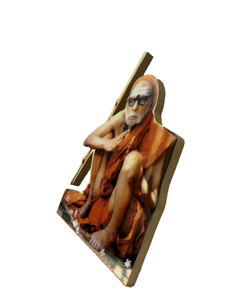 RS Sri Kanchi Maha Periyava Photo Frame for Table & Wall Hanger Home, Pooja Room,Office and Gifting Small Size