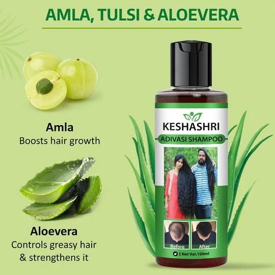 Adivasi Hair shampoo 125ML (Pack of 2)