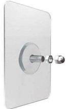 Self Adhesive Wall Hooks, Heavy Duty Sticky Hooks for Hanging 10kg (max), Waterproof Transparent Hooks for Wall (Pack of 10)