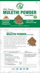 Dr.Bhargav's Amla Powder 100 gms & Bhunimbadi+Syrup 500 ml with Mulethi Powder 100 gms