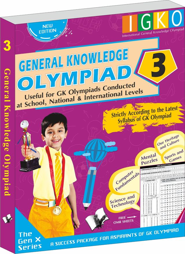 International General Knowledge Olympiad - Class 3(With OMR Sheets)