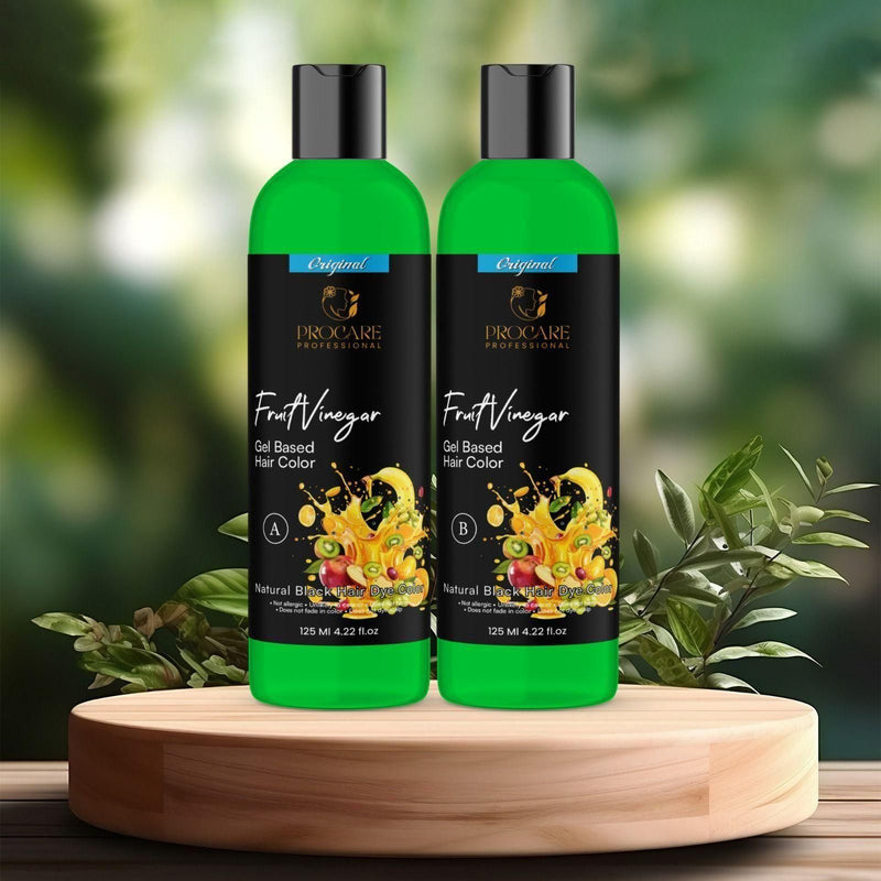 Fruit Vinegar Gel Based Hair Color -Pack of 2