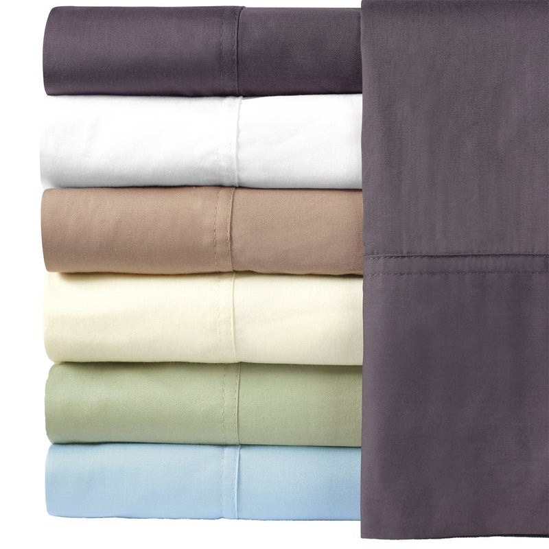 Queen, Blue : Royal Hotel Silky Soft Bamboo Queen Cotton Sheet Set - Blue