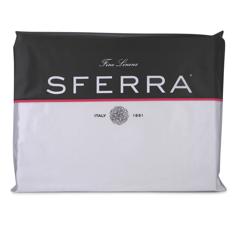 King (78 x 80 x 17) : Sferra Grande Hotel Fitted Sheet - King (78" x 80" x 17") - White