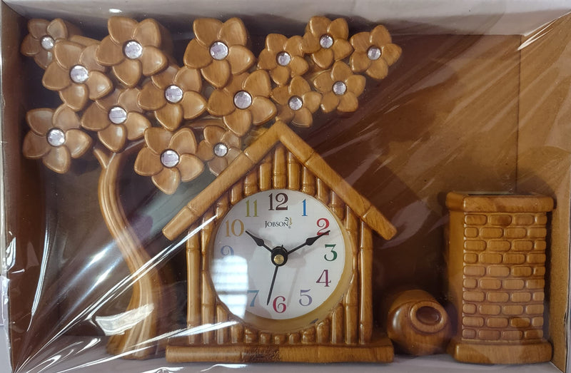 Table Clock with Pen Stand