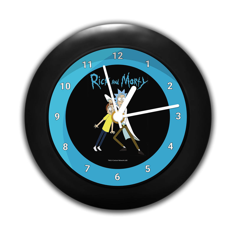 MCSID RAZZ- Rick and Morty Eyes Opening Design Table Clock New | for Desk |Table Clock for Office, Birthday Gift Officially Licensed by Turner Entertainment Co, USA