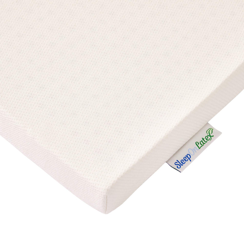 Sleep On Latex Organic Cotton Mattress Topper Cover - 3" Twin