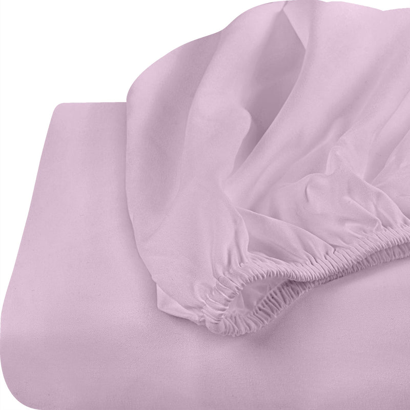 Utopia Bedding King Fitted Sheet - Bottom Sheet - Deep Pocket - Soft Microfiber - Shrinkage and Fade Resistant-Easy Care -1 Fitted Sheet Only (Lavender)