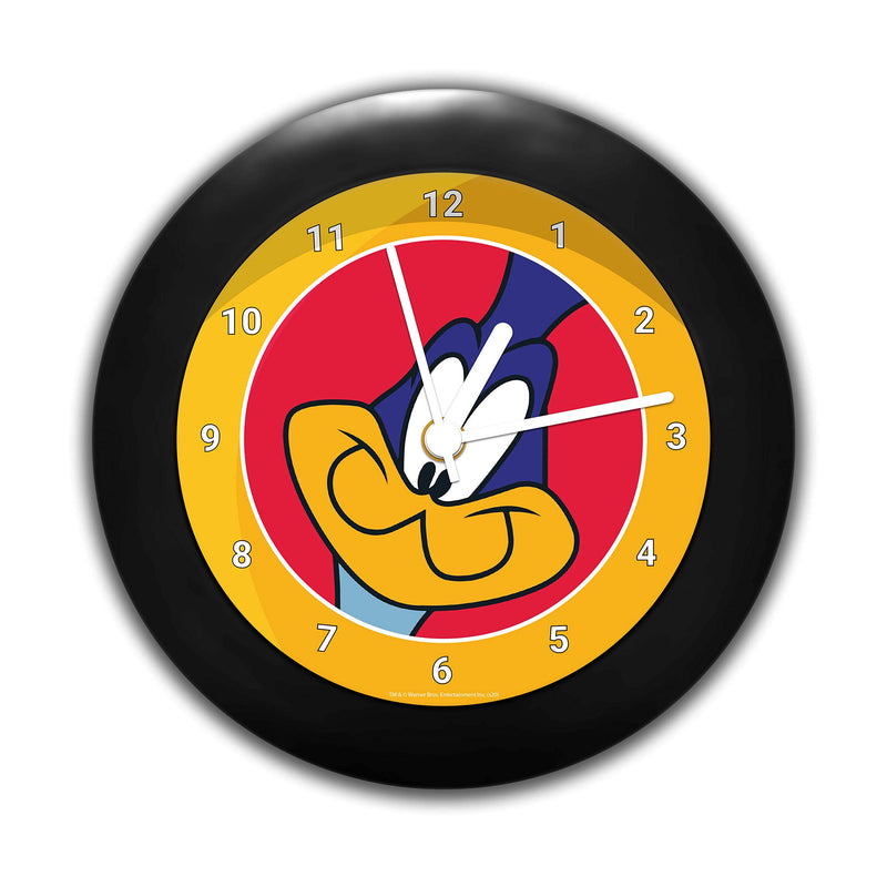 MCSID RAZZ Officially Licensed by Turner Entertainment Co, USA India Looney Tunes -Road Runner Plastic Table Clock (Multicolour)