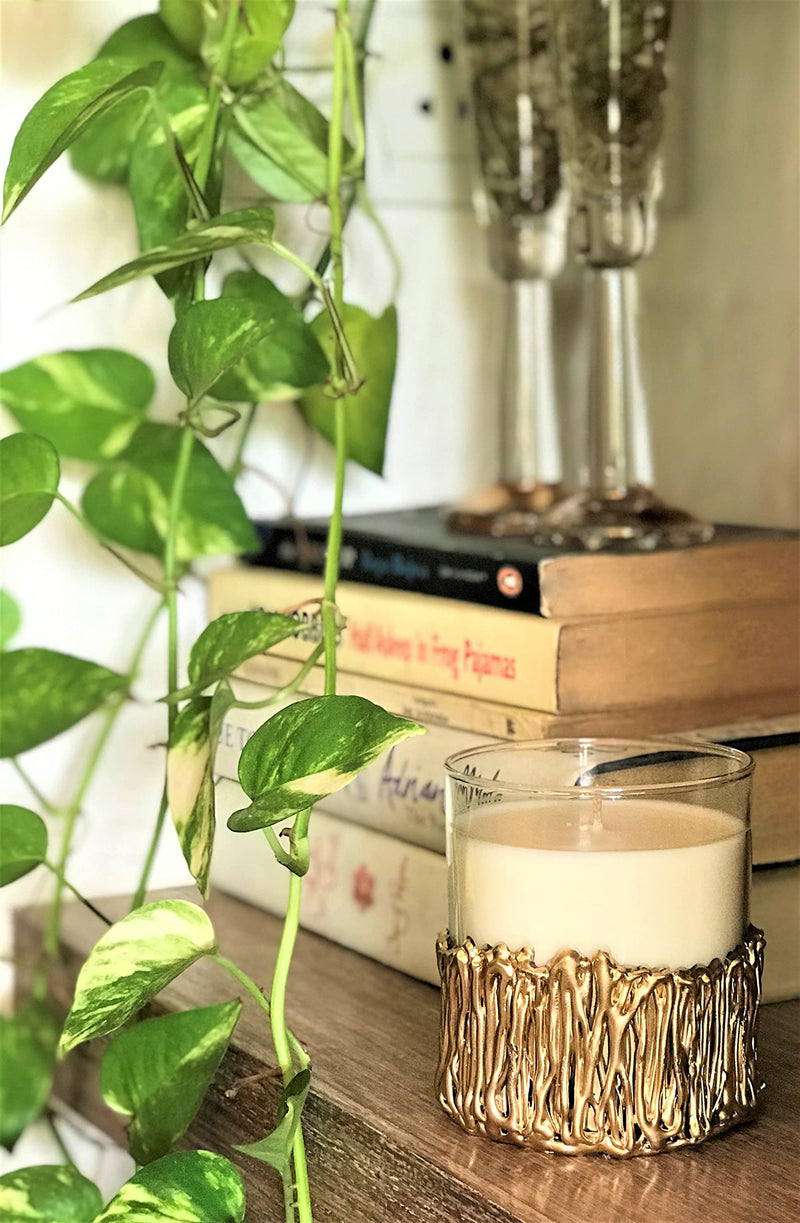 THE FARAWAY TREE Gold Rope Candle