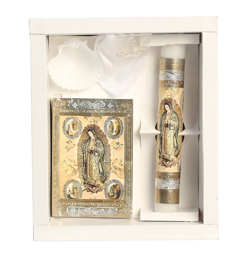 baptismal Candles kit Bible Candle Baptism Candle Set Girl Catholic Baptism Candle Set for Boys Decorations Sets Girls boy