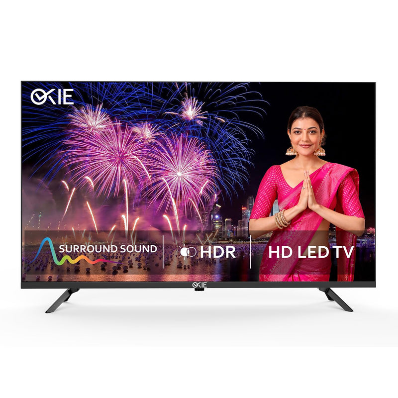 Okie TV 109 cm (43 Inch) HD Smart LED TV BCDH-43A (Black)