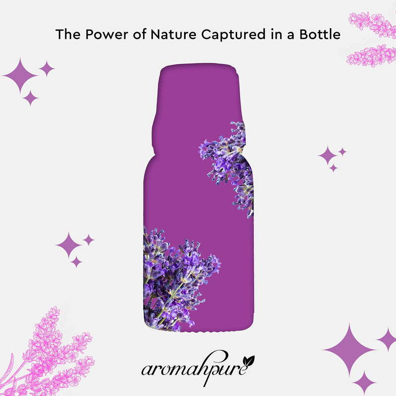 Aromahpure Fragrance Oil | 15 ml | Lavender Aroma Oil for Home Fragrance | Best for Aromatherapy | Helps in concentration & meditation | Used in Diffusers, Candles, Air Fresheners, Soaps.