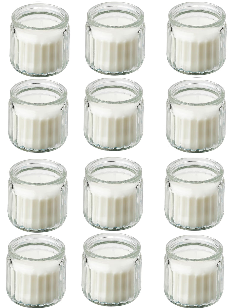 ADLAD Scented Candle in Glass, Scandinavian Woods/White, 12 hr (Pack of 12)