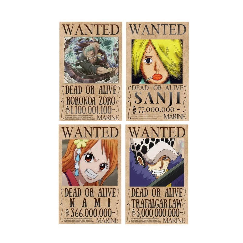 CheckPoint - Plastic PVC Fridge Magnet One Piece anime Set of 12 (2)