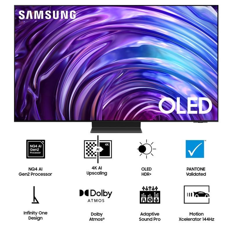 Samsung 138 cm (55 inches) 4K Ultra HD Smart OLED TV QA55S95DAULXL (Graphite Black)