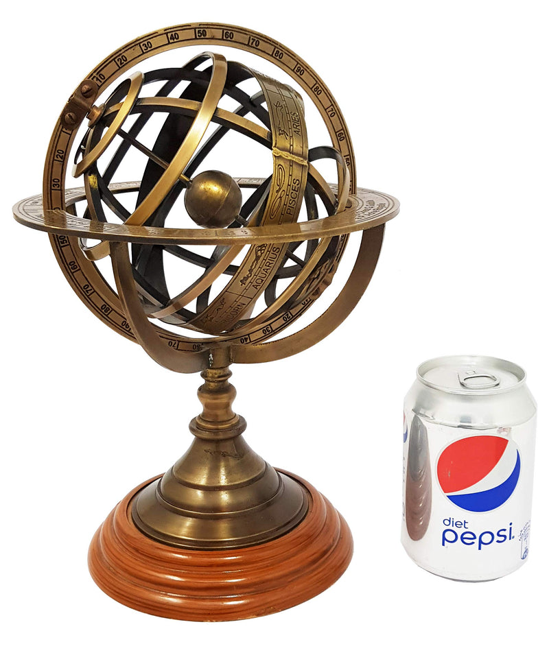 Armillary Sphere Large Armillary Sundial Nautical Marine Dcor Gift