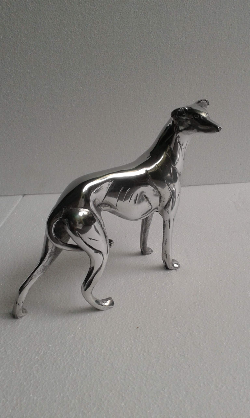 Dog Figurine Greyhound Pair Statue Sculpture