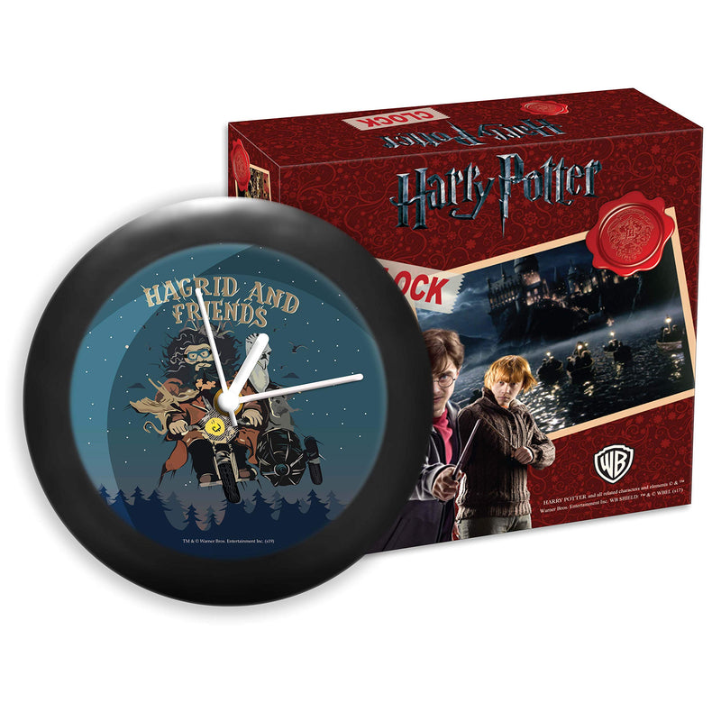 MCSID Razz- Harry Potter - Hagrid and Friends Table Clock, Gift Set Birthday Gift/Official Licensed by Warner Bros, USA