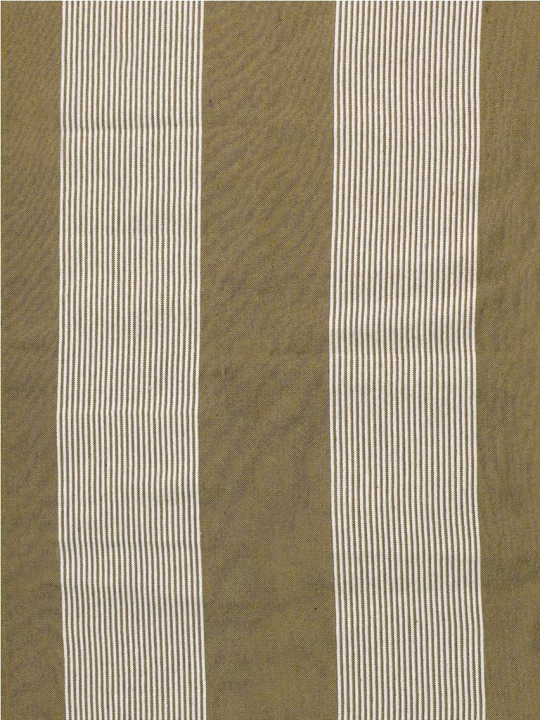 Saral Home Cotton Striped Queen Size Bedsheet with 2 Pillow Covers (Beige, 90"X100")