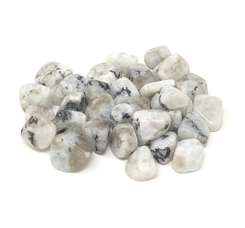 Shreyshti Rainbow Moonstone Tumbled Stones 100gm