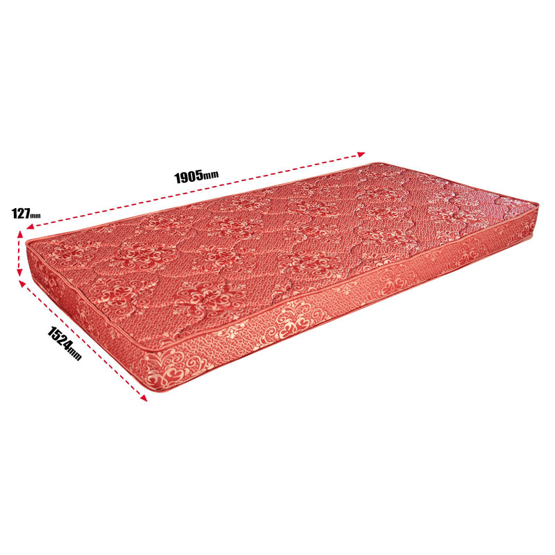 Centuary Mattresses The Smart Collection CBU+ 5-inch Queen Size Foam Mattress (Maroon, 75x60x5)