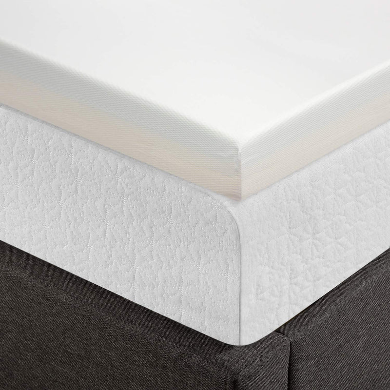 Mattress 4" Memory Foam Mattress Topper, RV/Short Queen