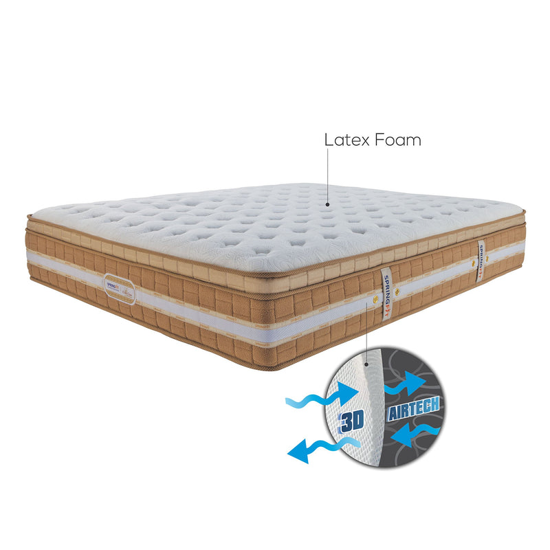 Springfit ClubClass Natura Pocketed Spring Mattress (72 * 72 * 6)