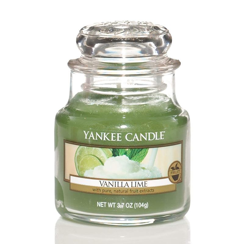 Yankee Candle Vanilla Lime Small Jar Candle, Fruit Scent