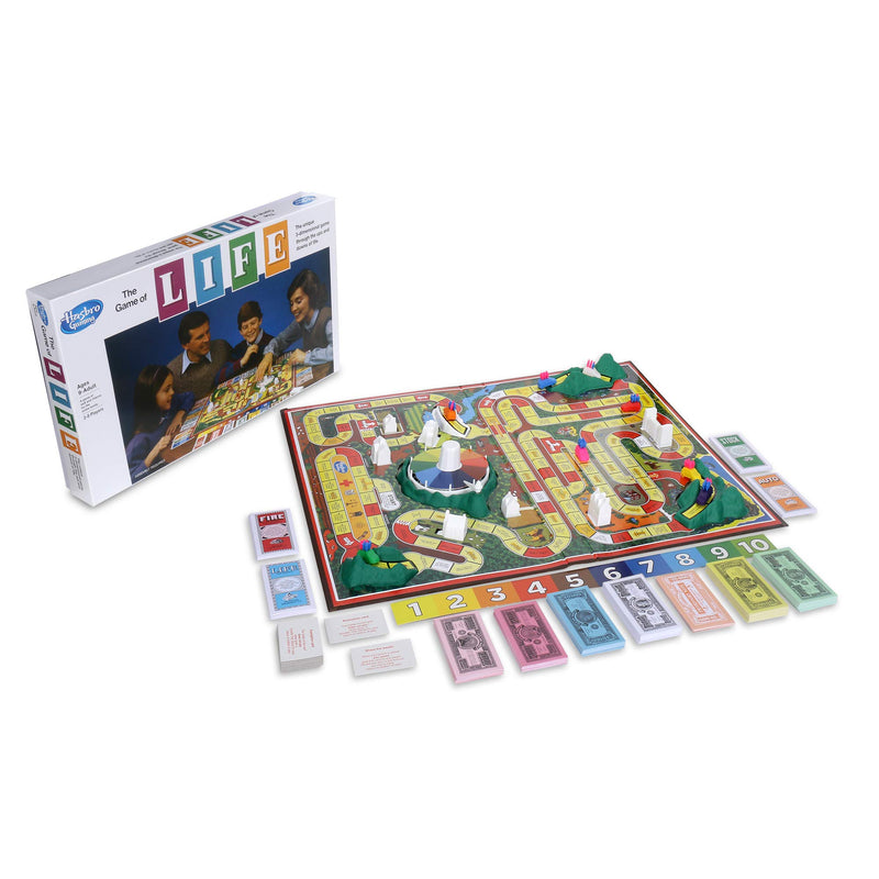 Hasbro Gaming - The Game of Life Board Game, Fun Board Game for Families and Kids, Board Game For Boys & Girls Ages 9+, Game for 2-8 Players