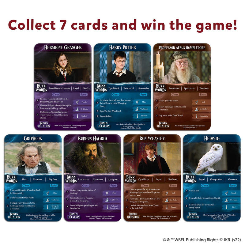 Skillmatics Card Game - Guess in 10 Harry Potter, Perfect for Boys, Girls, Kids, Families, Teens & Adults, Play with Wizards, Magic, Ron, Hermione, Dumbledore, Snape, Gifts for Ages 8, 9, 10 and Up