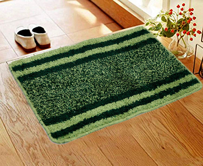 Kuber Industries Cotton Rectangular Door Mat -50X40X1 Cm (Multicolor)