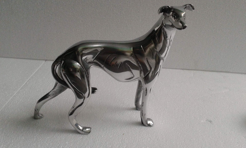 Dog Figurine Greyhound Pair Statue Sculpture