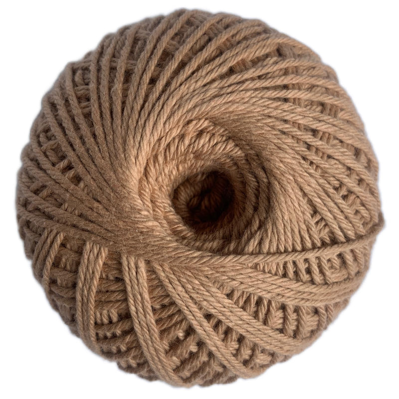 Crochet Now |100% Baby Cotton Yarn 4 Ply Thick (150 Grams) in Balls Goes with 3.5mm Hook for Crochet/Knitting Craft Projects (Beige)