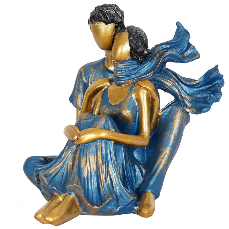 zart Presents New Romantic Couple showpiece (Blue), Resin