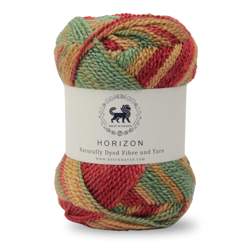 NESTNHAVEN, Wool, Horizon, Acrylic Yarn Supersoft Knitting Wool Ball, (1 Ball/100 Gram Each) Multi Colour Ball Suitable for Craft, Babywear, Baby Blankets, Shade no - NNHH013 (Shade 17)