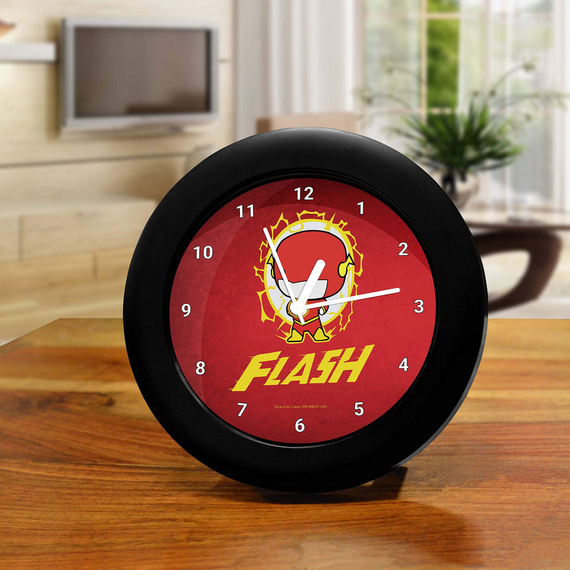 MCSID RAZZ- - DC Comics -Little Flash Table Clock Birthday Gift Official Licensed by Warner Bros,USA (India)