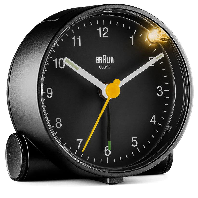 Braun Classic Analogue Alarm Clock - BC01B