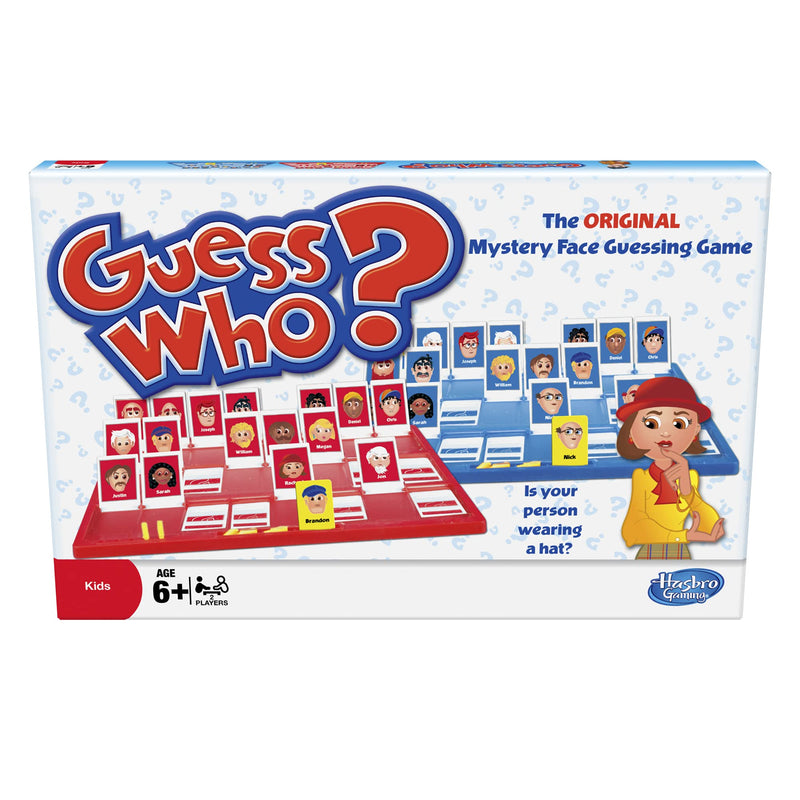 Hasbro Gaming Guess Who? Game Original Guessing Board Game, Mystery Board Game For Kids Ages 6 And Up For 2 Players